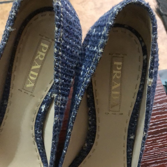 Prada wedge sandals shoes size 41 - Picture 2 of 8